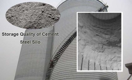 How to deal with cement agglomeration in cement silo?